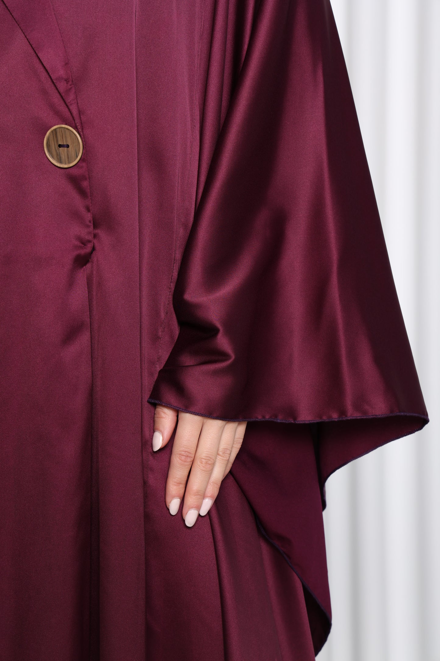 Magenta Flow Abaya- Sandy's Edition Boutique