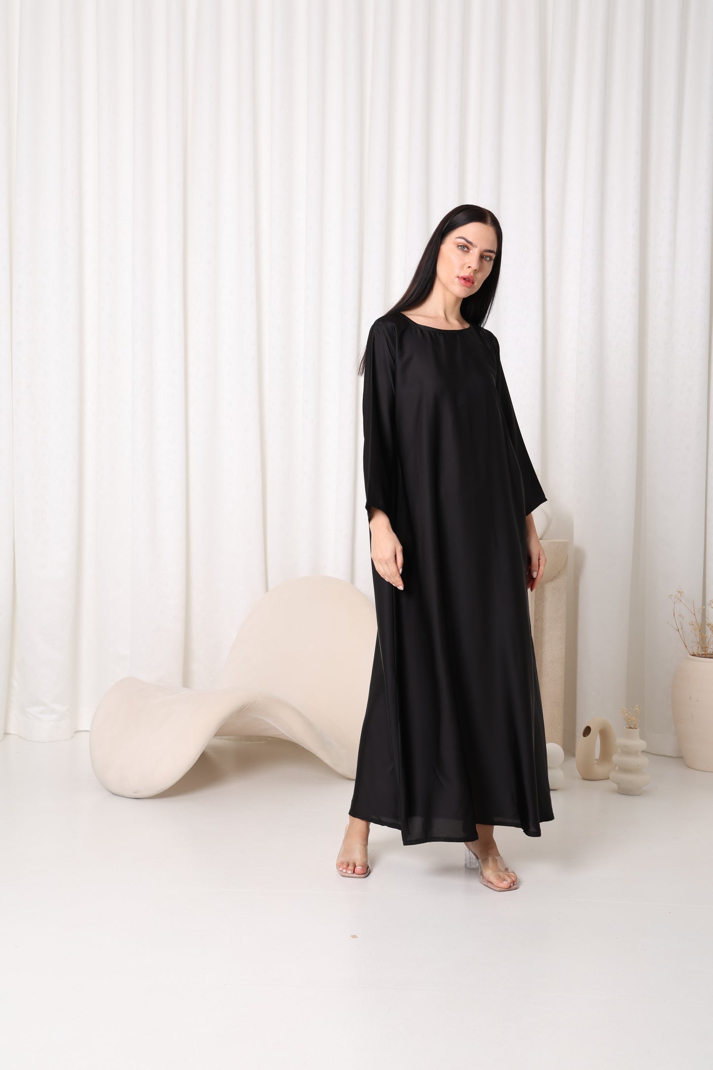 Black Abaya Underdress Sandy's Edition