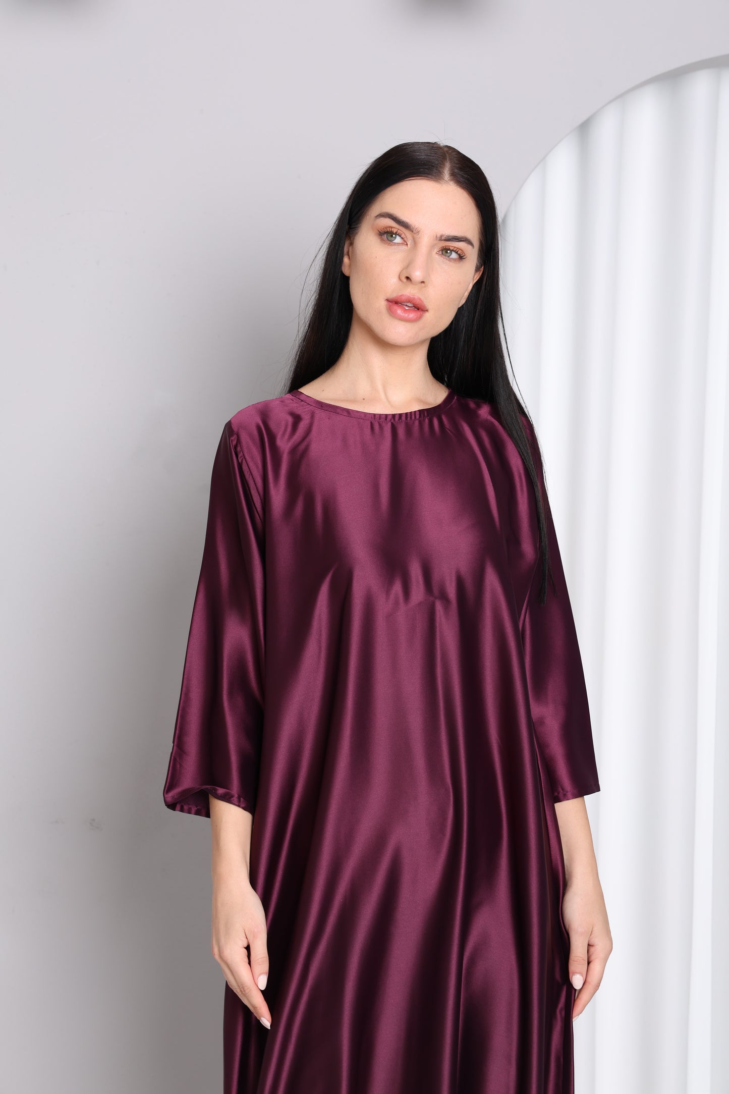 Purple Abaya Underdress Sandy's Edition