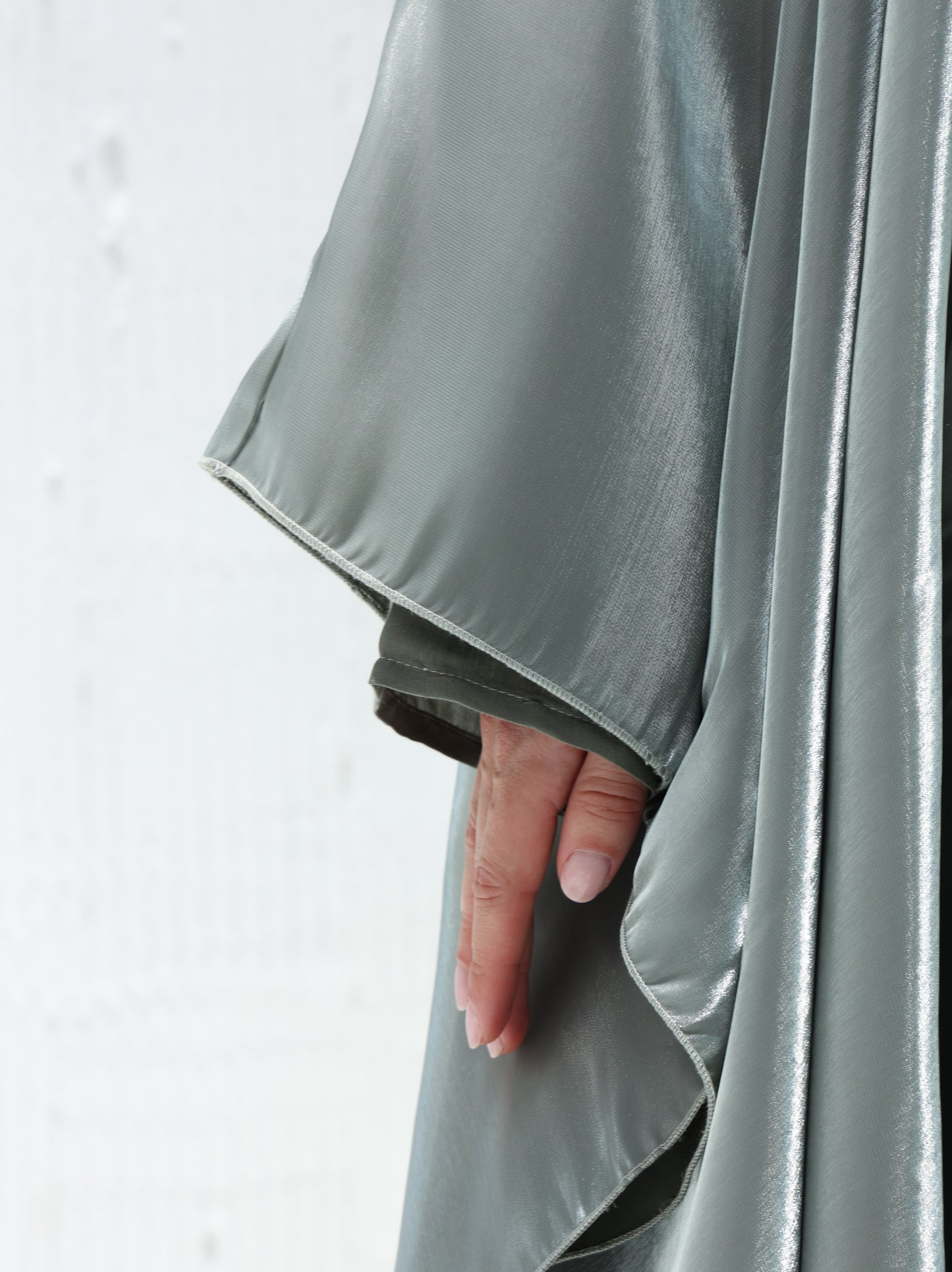 Sea Moss Waves Abaya - Sandy's Edition Boutique
